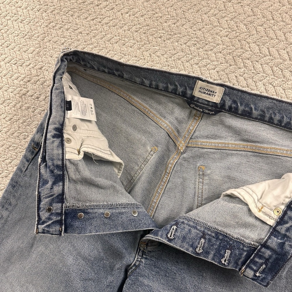 Citizens of Humanity Florence Jeans‎ Women's 31 BOHO Distressed button fly - Picture 14 of 16